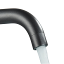 Robinet de lavabo 30,5 x 15 cm Robinet de salle de bain pour eau chaude et froide Robinet élégant et moderne avec commande à levier pour la maison 2