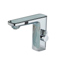 Robinet de lavabo à capteur intelligent avec écran numérique Robinet sans contact pour eau chaude et froide Robinet moderne pour salle de bain 11