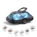 Robot aspirador de piscina sem fios C2 Bateria 4500 mAh Duração 210 min Filtro 180 µm Estacionamento automático Preto Para piscinas acima do solo 5