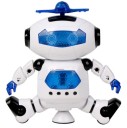 Robot spatial rotatif avec musique dansante et éclairage 3