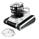 Robotische zwembadzuiger 200 m² Draadloze automatische reiniger voor wanden en bodem 3,5 l filter 250 μm batterij 7800 mAh tot 2,5 uur werking 4