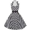 Rochie de damă cu panglică A2812 2