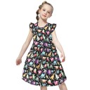 Rochie de fată cu imprimeu 8