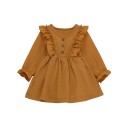 Rochie de fată cu mâneci lungi N94 8