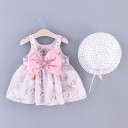 Rochie de fată cu pălărie 10