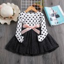 Rochie de fată cu panglică N99 1