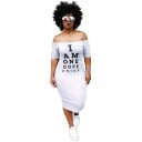 Rochie de femeie cu umerii goi 1