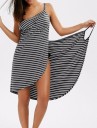 Rochie de vară cu dungi de damă P1174 2