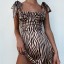 Rochie de vara cu model zebra 2