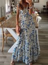 Rochie florală de damă P847 5