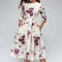 Rochie florală pentru femei P1137 3