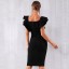 Rochie formală cu volane A2783 2