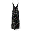 Rochie lungă de damă cu flori 1