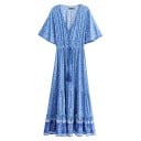 Rochie maxi cu volane 3