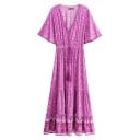 Rochie maxi cu volane 1