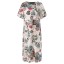 Rochie maxi din bumbac cu flori 1