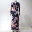 Rochie maxi florala de toamna 3