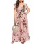 Rochie maxi florala marime plus 1