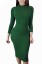 Rochie midi cu guler stand-up 9