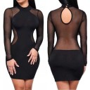 Rochie mini translucida sexy 3