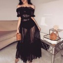 Rochie translucidă pentru femei P734 2