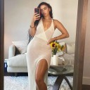 Rochie tricotată pentru femei P840 4