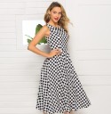 Rochie vintage pentru femei cu buline 1