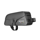 Rockbros Cyklistická taška na rámovou trubku 0,6 l, 20 x 15 x 8,5 x 5,5 cm, voděodolná polyesterová s magnetickým zapínáním, černá 1