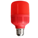 Rød udendørs LED-pære E27 10x5 cm 10W dekorativ belysning festlys energibesparende pære 270° lysvinkel lang levetid 30.000 timer 1