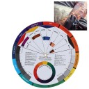Roda de mistura de cores 14 cm 1 unid Círculo profissional de cores com tons e valores para pintura, desenho, tatuagem, design 7