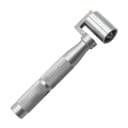 Rodillo de presión para papel pintado cilindro de aluminio 12,6 cm ancho 3,4 cm estructura metálica para alisar y presionar papeles pintados 1