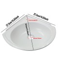 Rohvaskåp för badrum med kran 27,5 x 27,5 x 34,5 cm plast med självhäftande tejp avlopp 3,8 cm vit för WC och små badrum 2