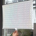 Roleta okienna zaciemniająca tęczowa bez wiercenia 40x125 cm Roleta okienna z przyssawkami Roleta przeciwsłoneczna z efektem tęczy do samochodu 4