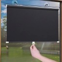 Roleta zaciemniająca bez wiercenia 40 x 125 cm Moskitiera okienna z przyssawkami Zasłona przeciwsłoneczna Rolety do mieszkania Biuro Samochód 5