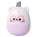 Roller Stamp for Covering Text 4.7 x 5.6 cm with Retractable Blade Cute Animal Design Data Protection Office Tool 1