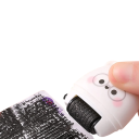 Roller Stamp for Covering Text 4.7 x 5.6 cm with Retractable Blade Cute Animal Design Data Protection Office Tool 4