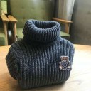 Rollkragenpullover für Kinder mit Bär 11