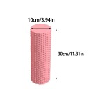 Rolo de Massagem em Espuma EVA 30 x 10 cm Roller de Yoga Hexagonal para Pilates e Exercício Acessório de Recuperação para Treino em Casa 3