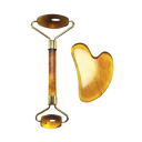 Rolo de massagem facial com pedra 3