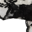 Romantic Lace Scarf 130 x 45 cm Triangular Scarf for Head and Neck Floral Hairband Lightweight Compact Accessory Four Seasons 8