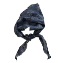 Romantický 90 x 29 cm kvetinový trojuholníkový šál na krk Letný vlasový zábal Čelenka Stuha do vlasov Šály pre ženy Štyri ročné 9