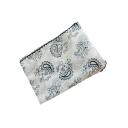 Romantický 90 x 29 cm kvetinový trojuholníkový šál na krk Letný vlasový zábal Čelenka Stuha do vlasov Šály pre ženy Štyri ročné 2