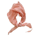 Romántico pañuelo triangular de flores de 90 x 29 cm para el cuello, envoltura para el cabello de verano, diadema, cinta para el cabello, pañuelos para mujeres, cuatro estaciones 6