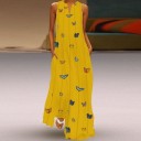 Romantische zomer maxi-jurk 5