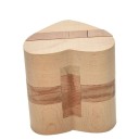 Rompecabezas de madera en forma de corazón 3