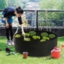 Rond de jardin en tissu non tissé 1