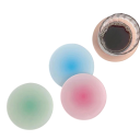 Ronde antislip onderzetter 9,8 x 9,8 x 0,5 cm Beschermende onderlegger voor mok, glas en kopje op tafel 2