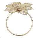 Ronds de serviette décoratifs avec fleur 12 pcs 4