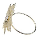 Ronds de serviette décoratifs avec fleur 12 pcs 5