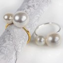 Ronds de serviette décoratifs avec perles 12 pcs 3